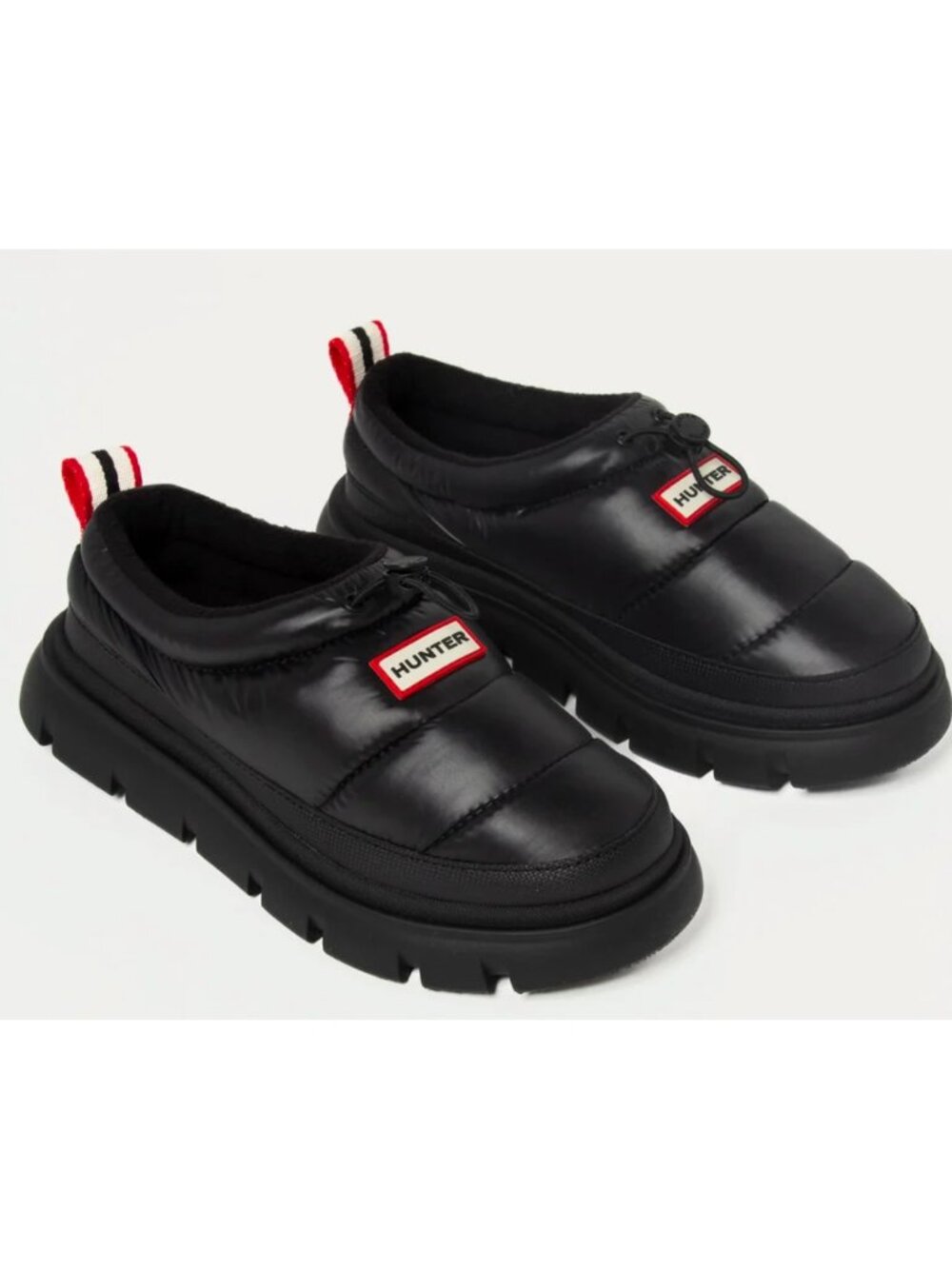 Hunter Boots Madi Puffer Slide Sandals - Navy Blue